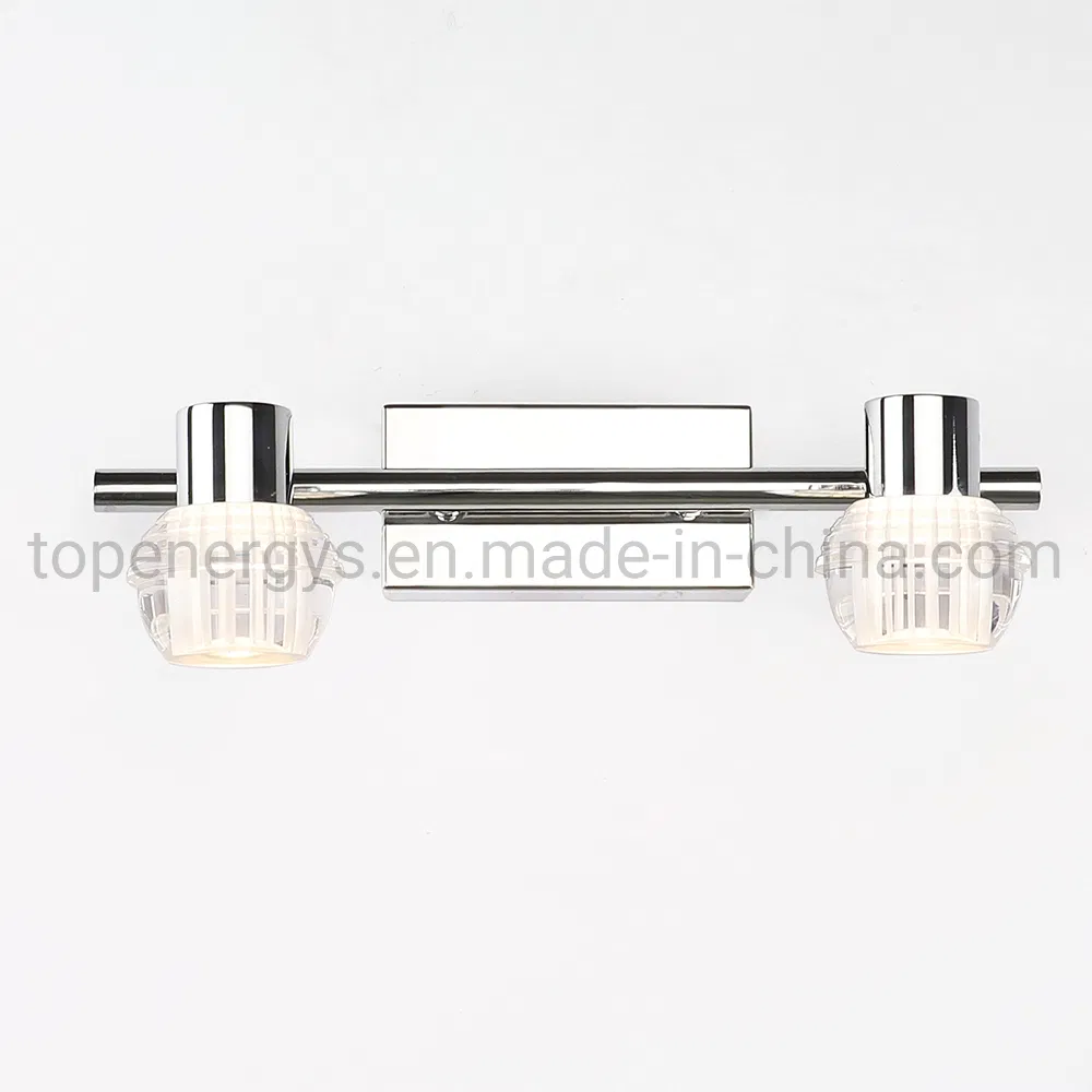 LED Vanity Light Bathroom Lamp Bedroom Makeup Mirror Lights Stainless Steel Acrylic Waterproof Wall Lighting 32cm 54cm