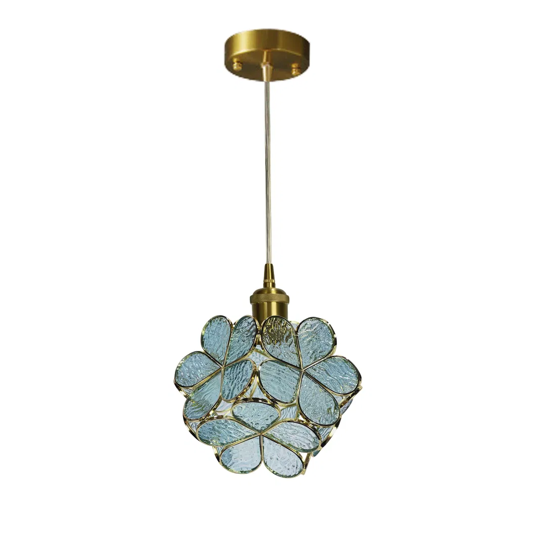 Glass Petal Pendant Light View 5