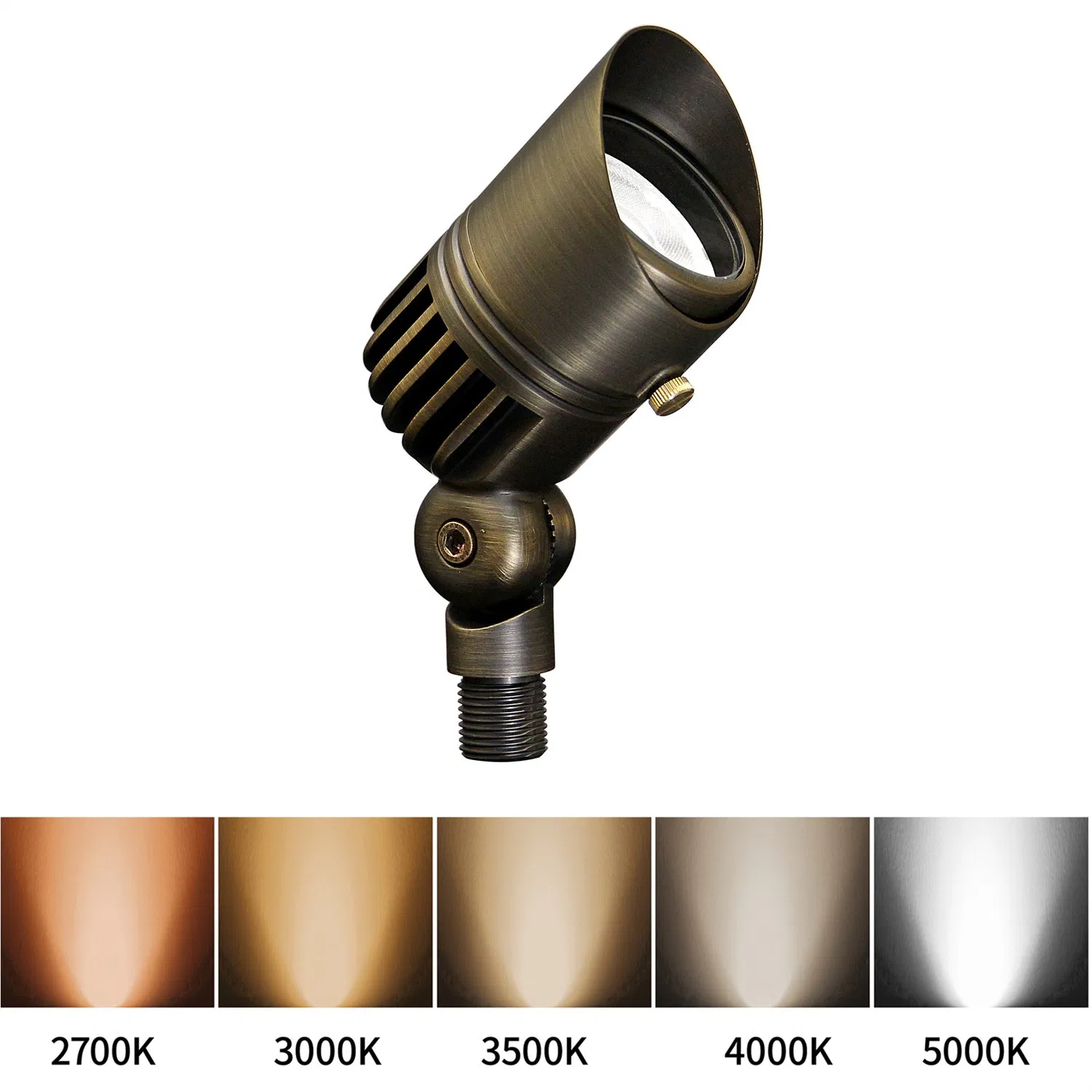 Outdoor High Power 15W 20W Brass Brozne LED Palm Light Landscape Light Spike Tree Uplight