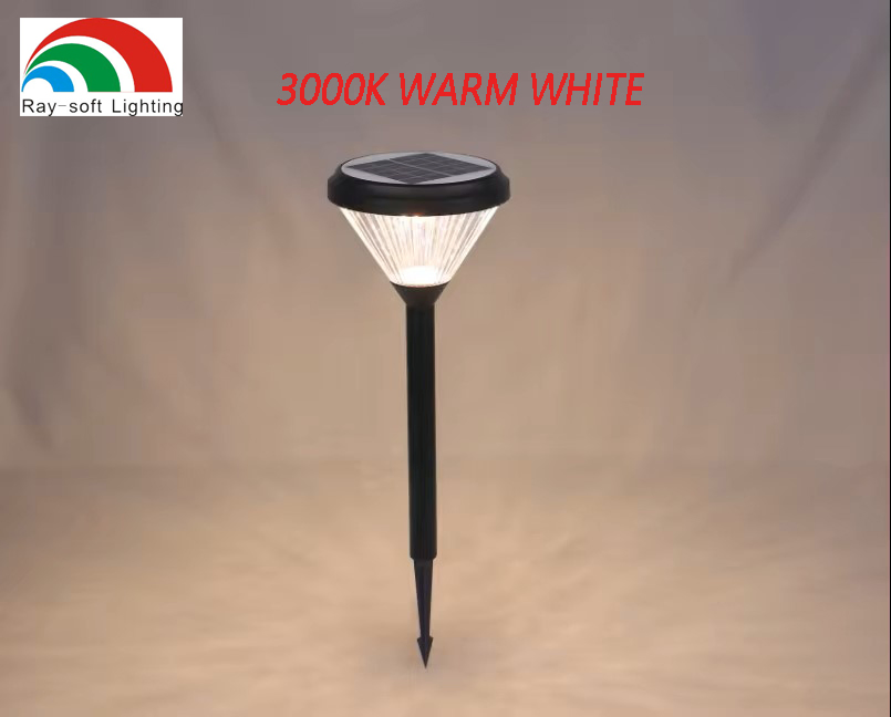 High Quality Aluminum Outdoor Waterproof IP66 Solar Landscape Lawn Solar Walkway Spike Spotlight
