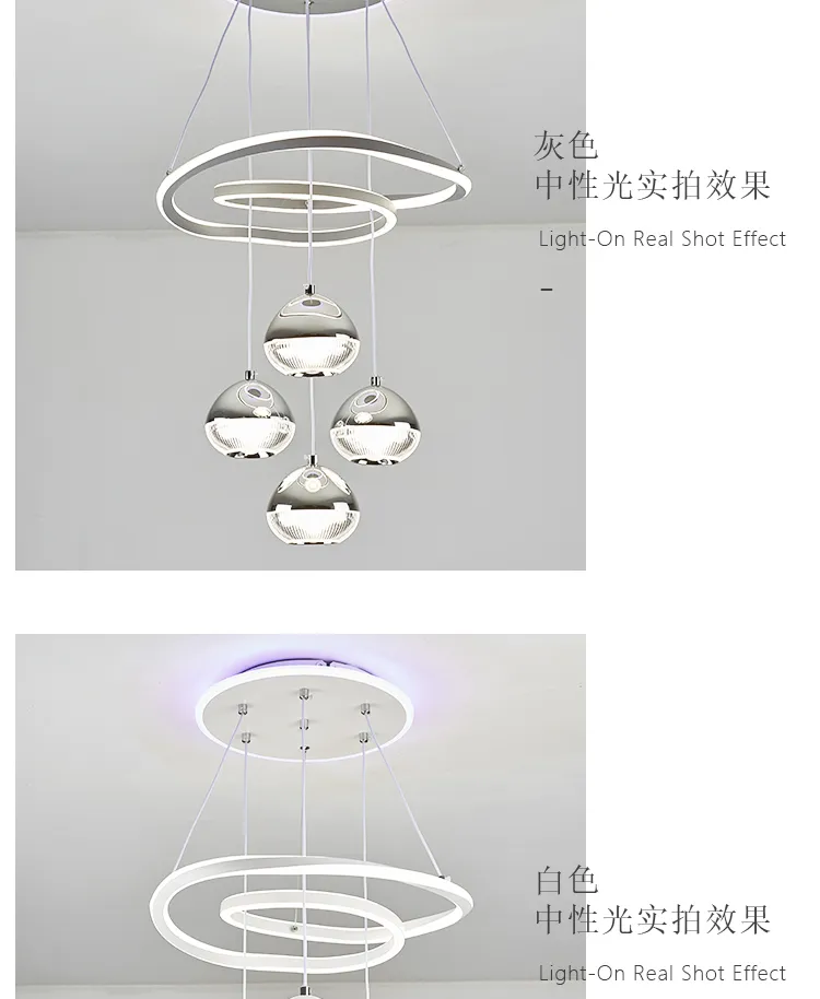 Modern Luxury Dining Room LED Chandelier