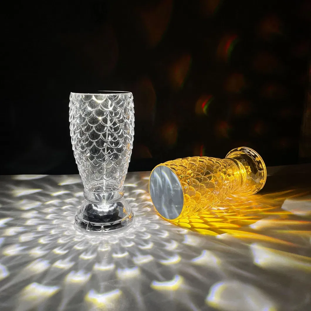 Crystal Table Lamp Full View