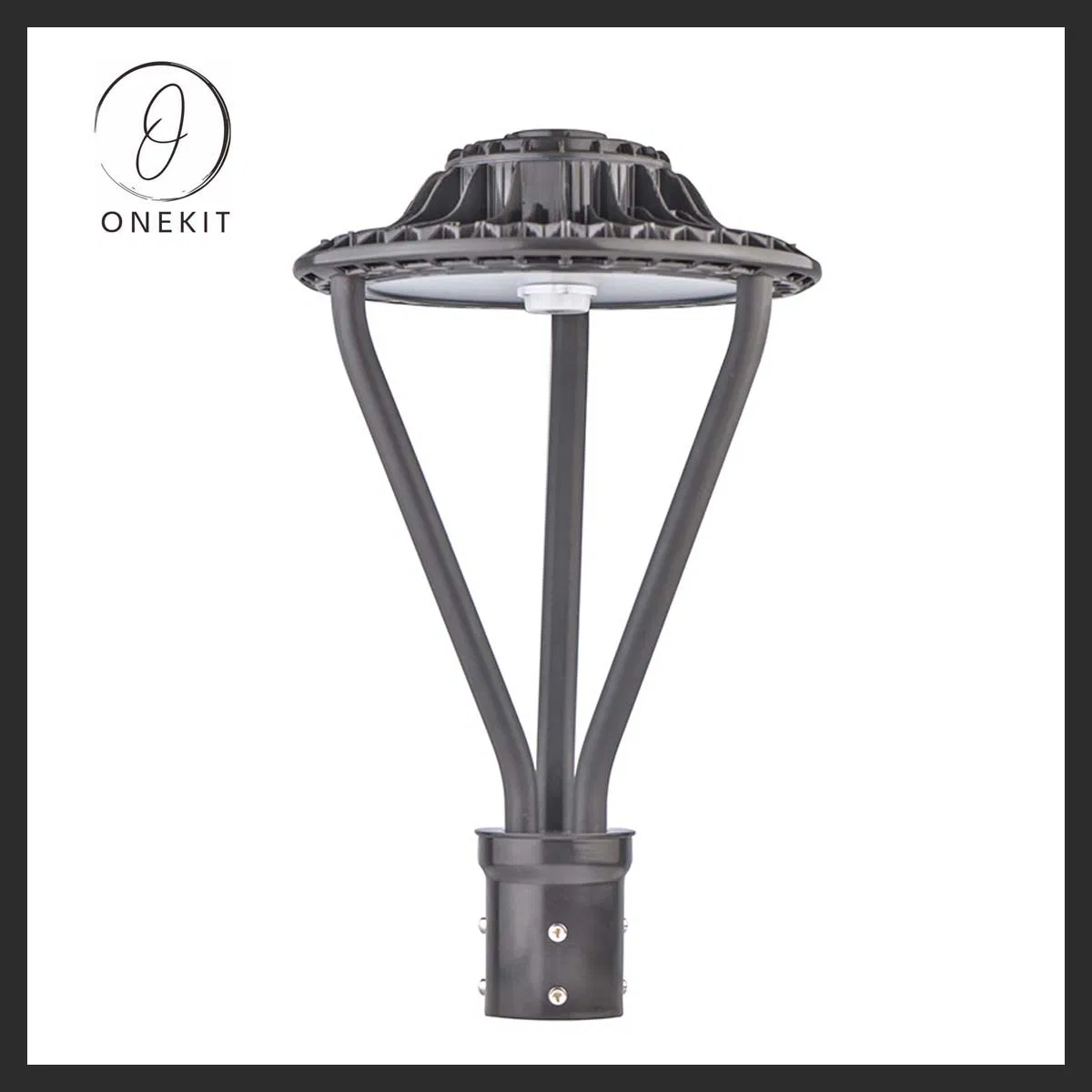 Outdoor Waterproof Post Top Light Motion Sensor 75W 100W LED Garden Light