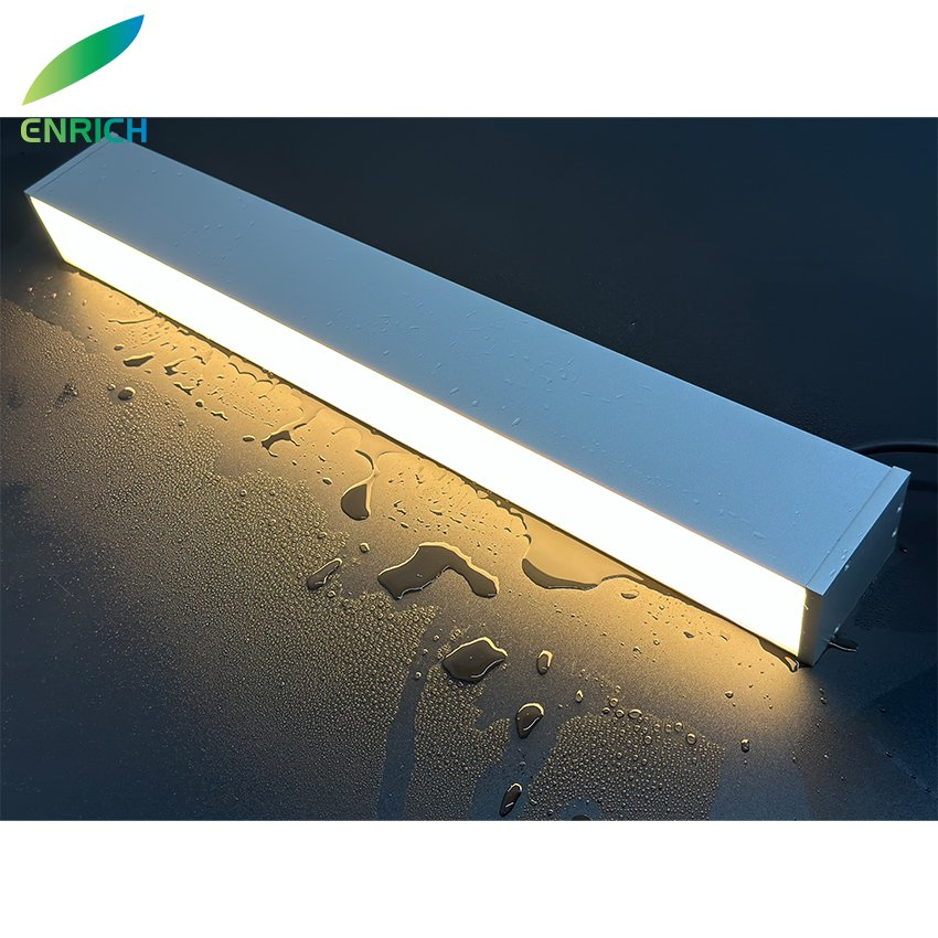 Outdoor LED Linear Lamp Wall Lamp IP65 Waterproof 3000K Warm Garden Sconce LED Outdoor Wall Linear Light
