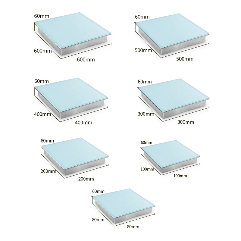 Outdoor Dance Floor IP67 Landscape Brick Light 24V Ground Recessed Luxury LED Floor Light