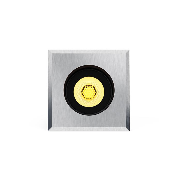 Stainless Steel IP67 Square LED in Ground Uplight CE 85-265V for European Community Roads