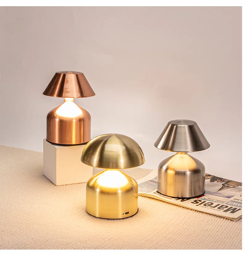 Mushroom Lamp Detail