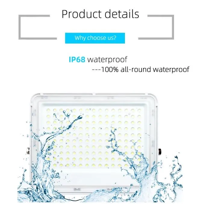 Solar LED Flood Light Features