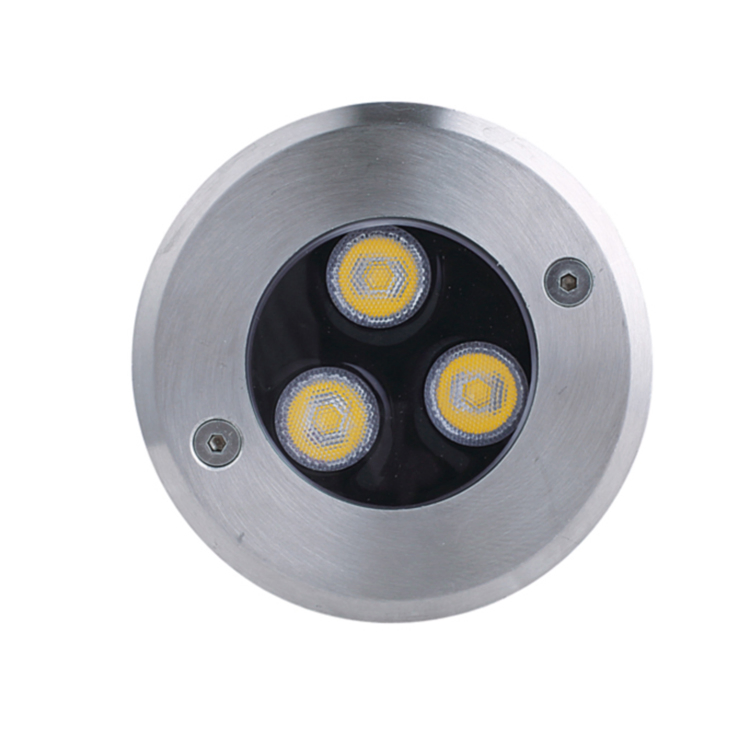 3W Waterproof Garden Underground Ground Buried Lamp Recessed LED Underground Light