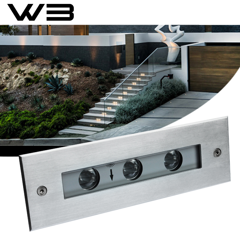 IP67 Waterproof &amp; Dustproof LED Recessed Linear in Ground Light for Outdoor Ground Installation