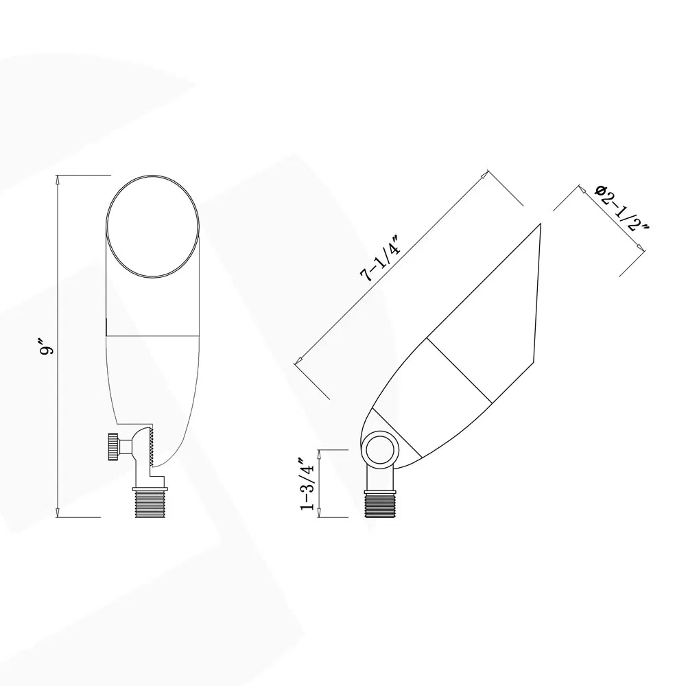 Lt2108 Low Voltage Antique Bronze Brass MR16 (not Included) Landscape Uplight for Pathway Walkway Yard Garden Driveway Outdoor Accent Lighting