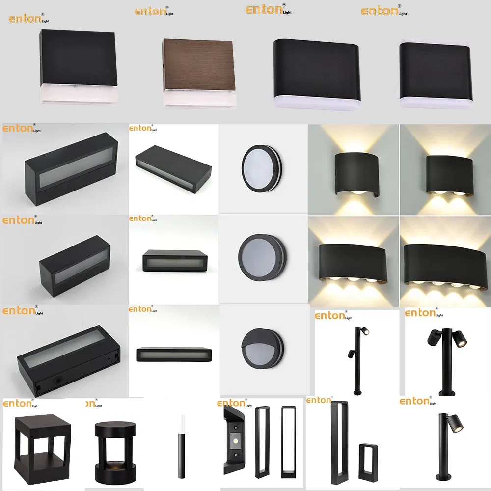 Factory Price LED GU10 Bulkhead Garden Light Customized Street Light Aluminum Metal Plastic Shell IP65 IP54 Waterproof CE RoHS Outdoor Wall Lighting Lawn Lamp