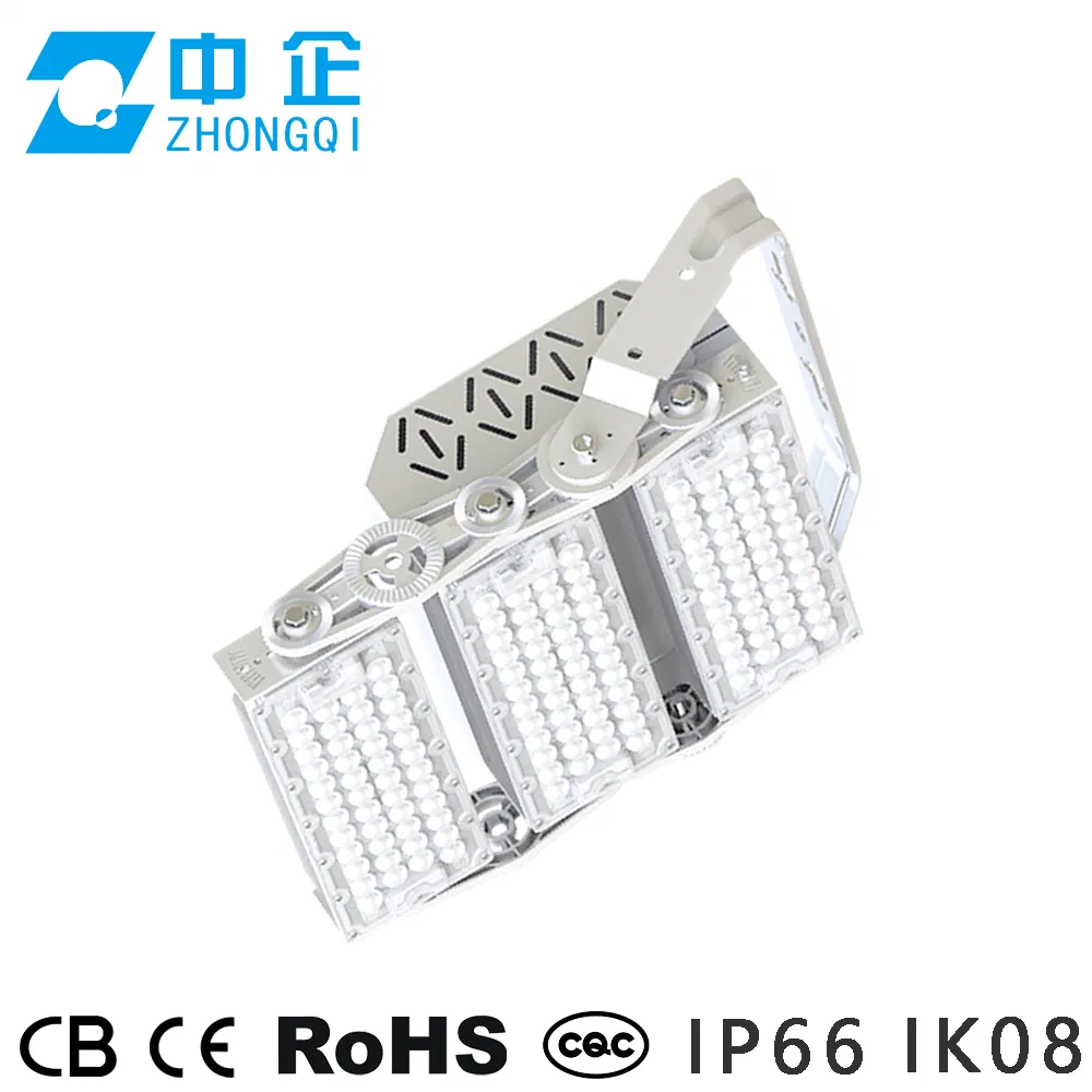 Hot Sale LED Outdoor Light OEM LED Flood Light with Smart LED Driver Motion Sensor Die-Casting Aluminum CE RoHS IoT Crane Lighting Mounting Adjustable