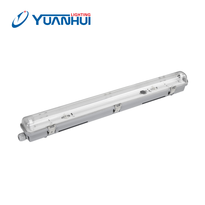 T8 LED Tube Light IP65 18W Waterproof Fixture Fluorescent Light