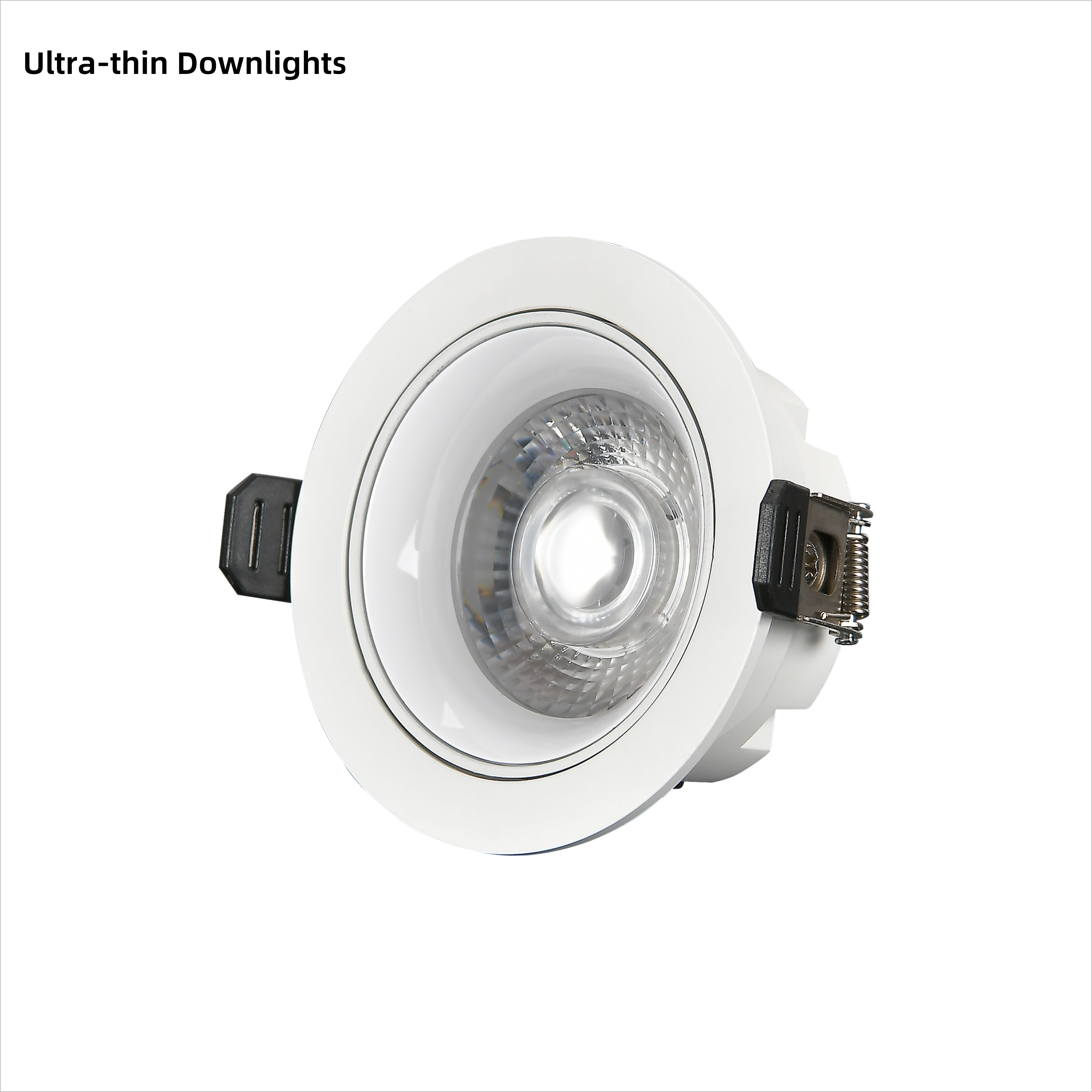 Ultra Slim Durlable LED Lighting Round Recessed Spotlight Downlight for Living Room Kitchen Bedroom
