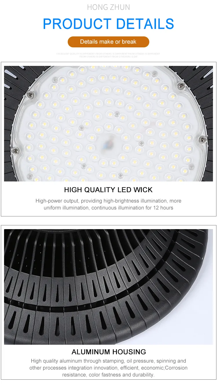 UFO LED High Bay Light Testing
