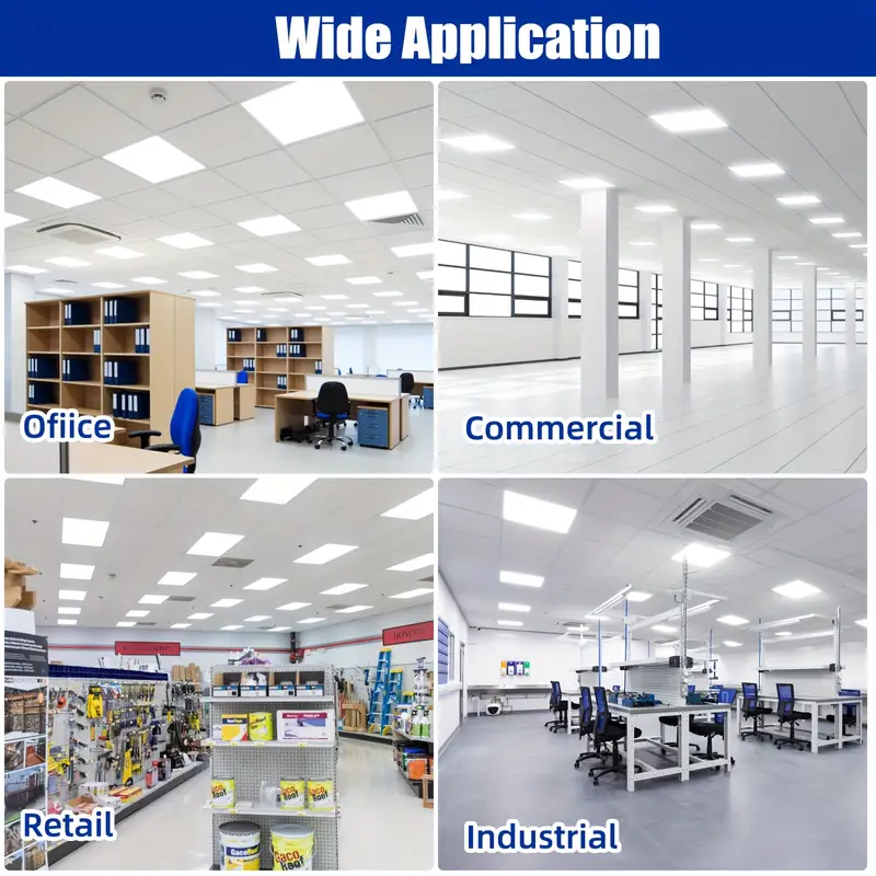 Factory Custom Surface Mounted Indoor Ceiling Lighting Home 12w 18w 24w 36w Smd Square Round Slim Led Panel Light