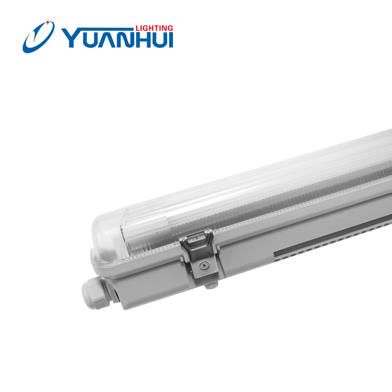 Ip65 Led Tri-proof Light 10w 18w 24w T8 Led Tube Fluorescent Waterproof Lamp Linear Tri-proof Fixture LED Waterproof