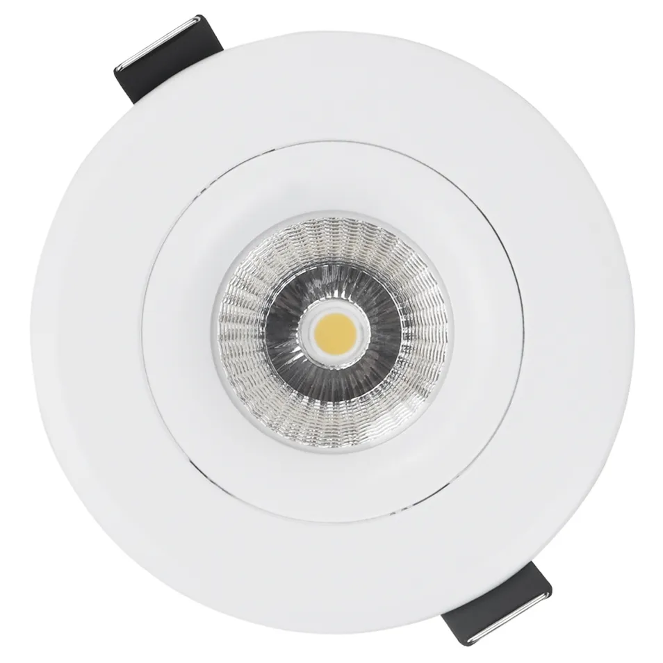 Indoor Lighting Adjustable Beam Angle Anti-Glare 8.5W 2700K Glow LED-Downlight