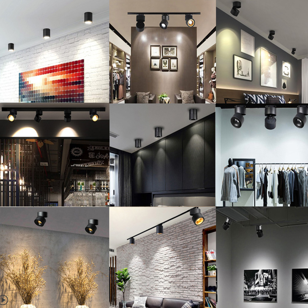 12W LED Downlight up and Down Adjustable Surface Mounted Down Light