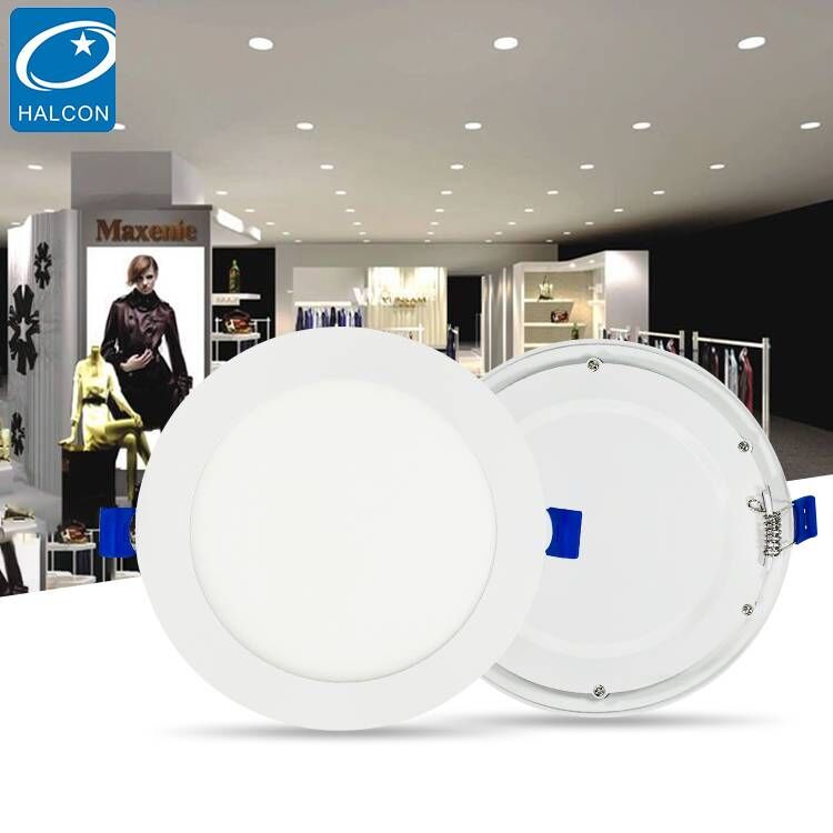 High Quality Bedroom Living Room Recessed Mounted 9w 12w 18w 24w Slim Round Led Ceiling Panel Light