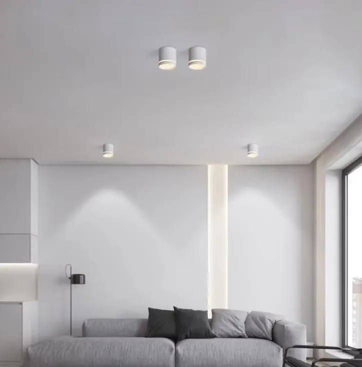 5W 7W 9W 12W Beam Angle Adjustable Indoor Aluminum Body LED Downlight
