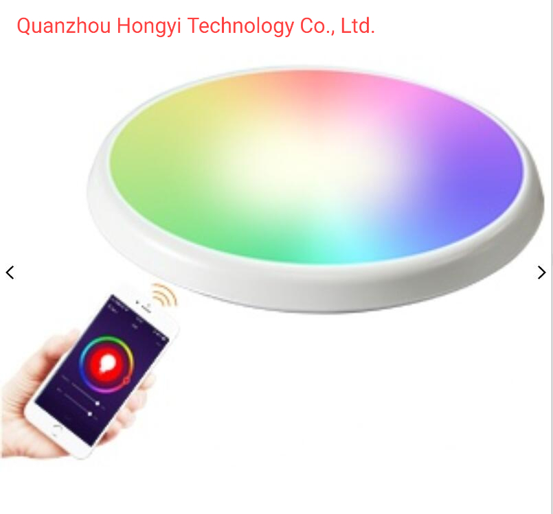 Round Recessed Smart Ceiling Light Intelligent LED Light Tuya APP WiFi Control LED Ceiling Lights IP54