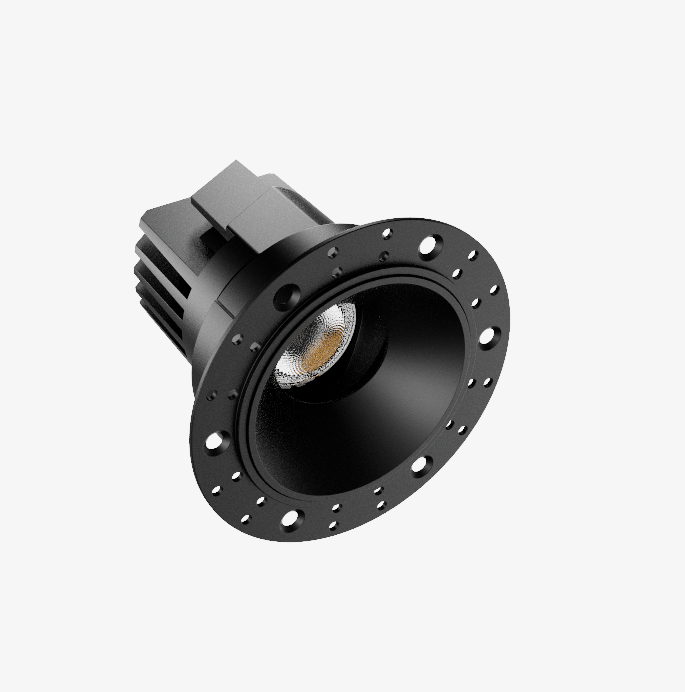 Commercial Recessed LED Downlight COB Chip Fixed Hotel Embedded IP65