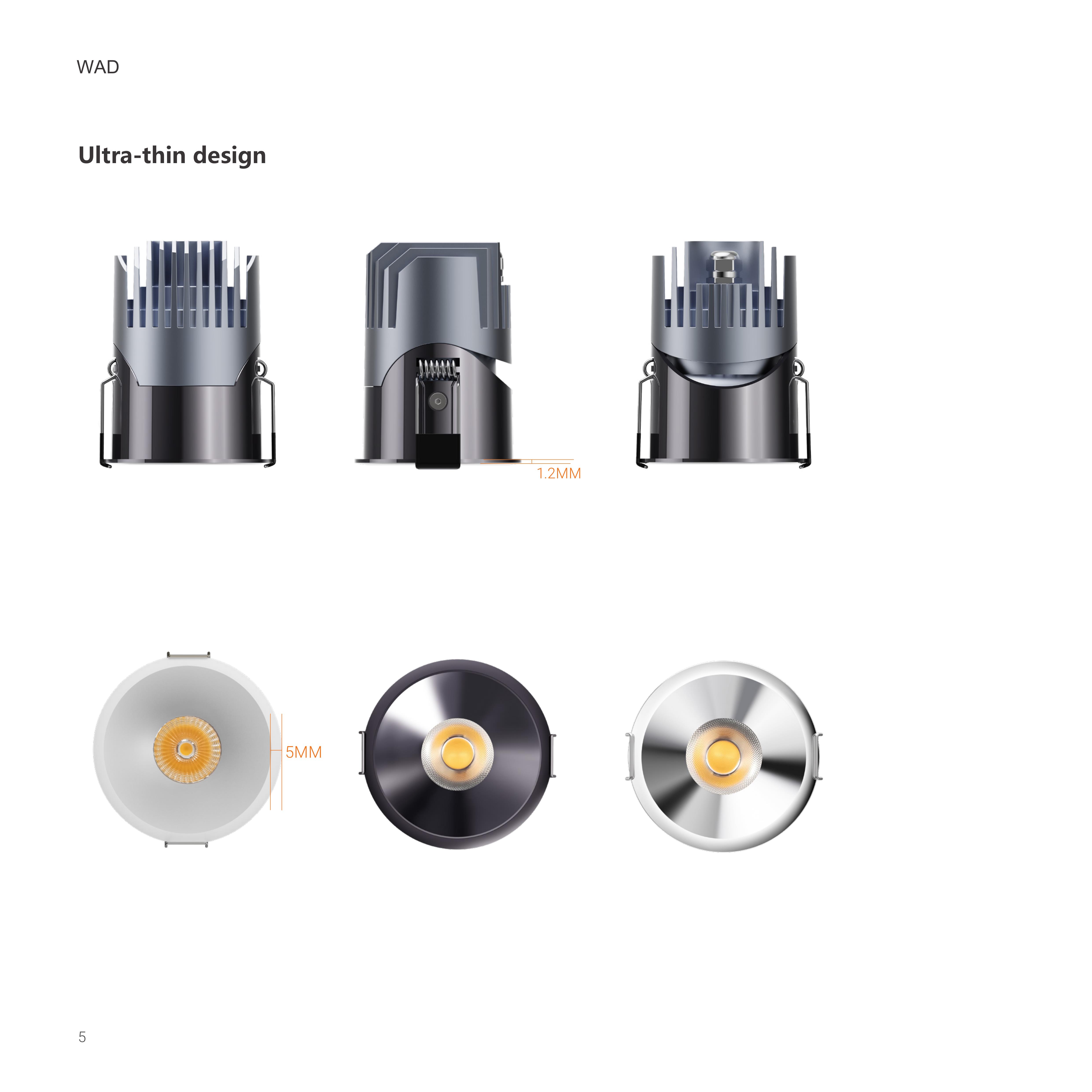Outdoor Waterproof SMART Dimmable LED Mini Ceiling Down Light IP44 IP65 for Outdoor Ceilings