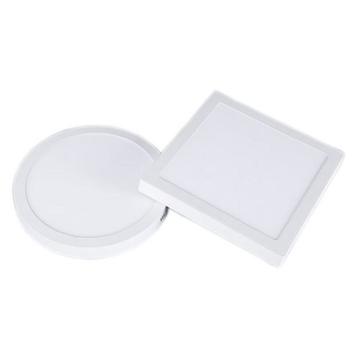 Rcessed Flush Mount Ceiling Light 6w 12w 18w 24w Wall Surface Mounted Round Led Panel Light