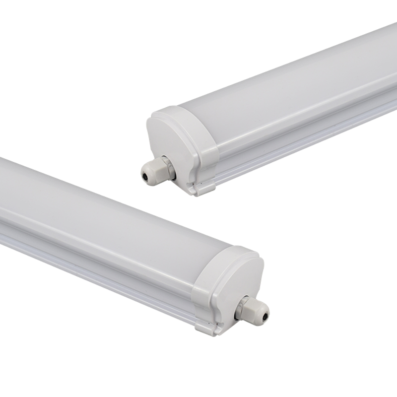Series And Parallel With IP65 IK08 Flame-retardant V2 Anti-corrosion WF2 LED Linear Tri-proof Fluorescent Lamps