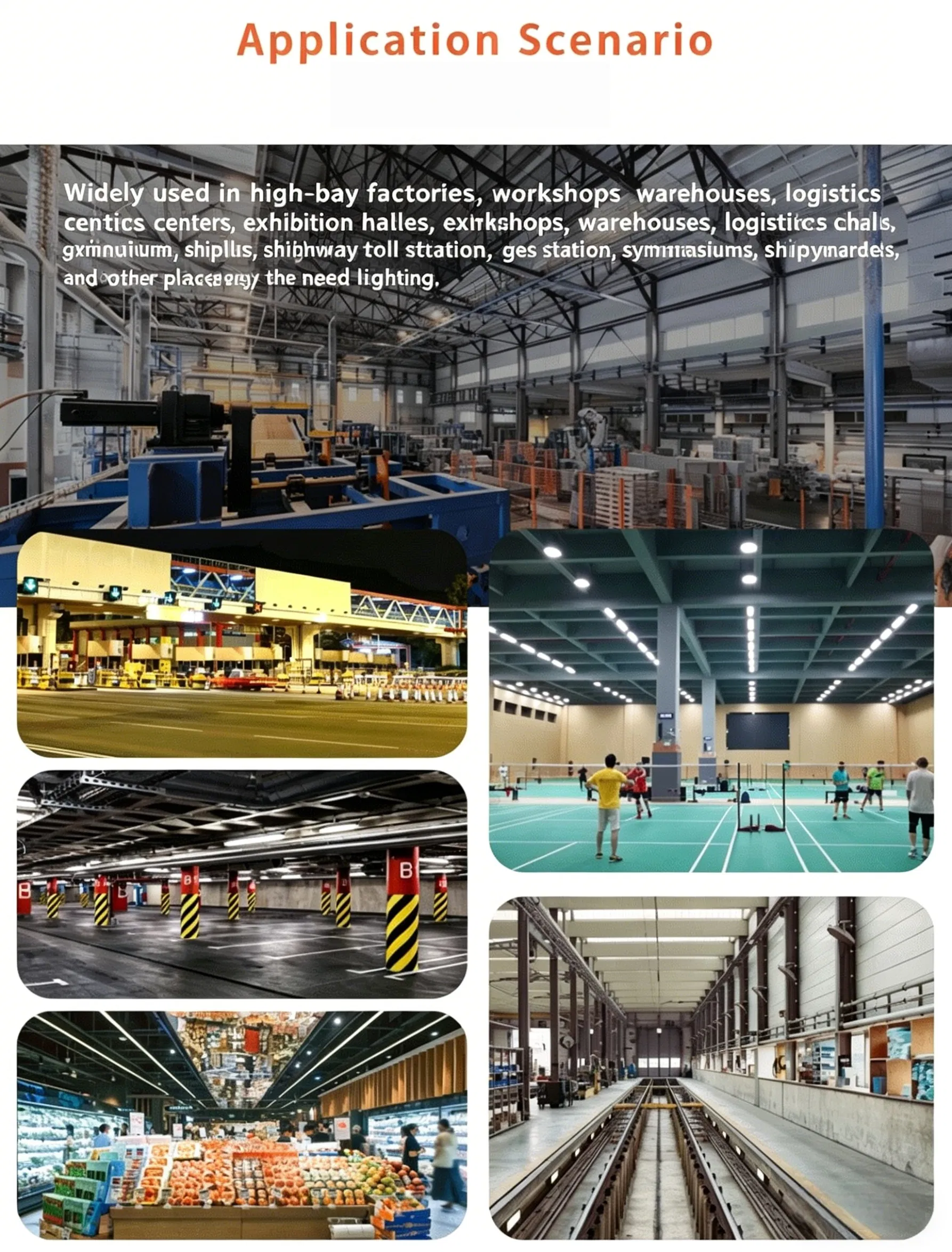 240W UFO High Bay Light Anti Glare LED Industrial Ceiling Lamp High Lumen Waterproof Energy Saving Light for Factory Workshop Warehouse Garage