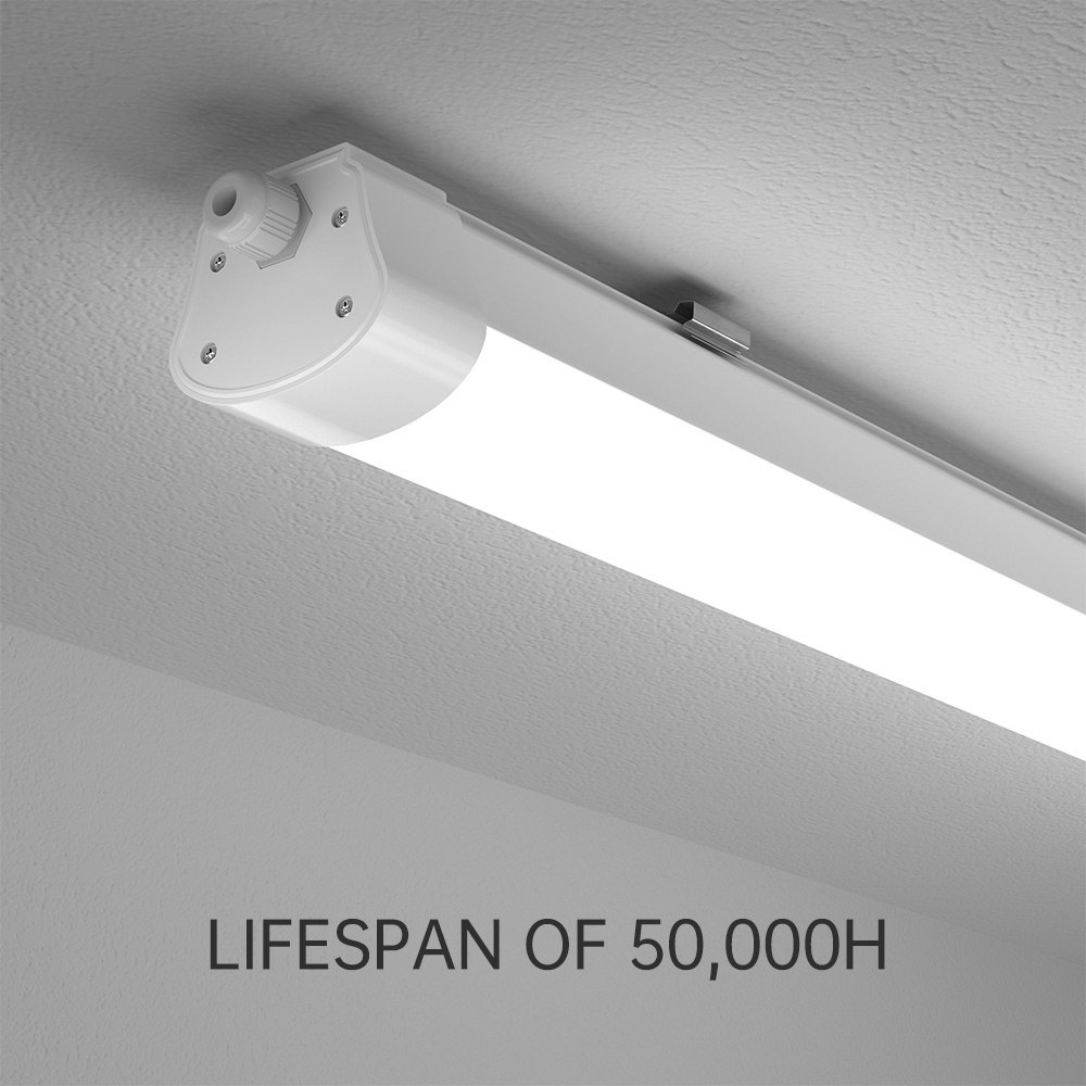 IP65 Tri-Proof Line LED Light Traditional Mediterranean Design SMD 2825 LEDs 5-Year Warranty Waterproof Dust Corrosion Resistant