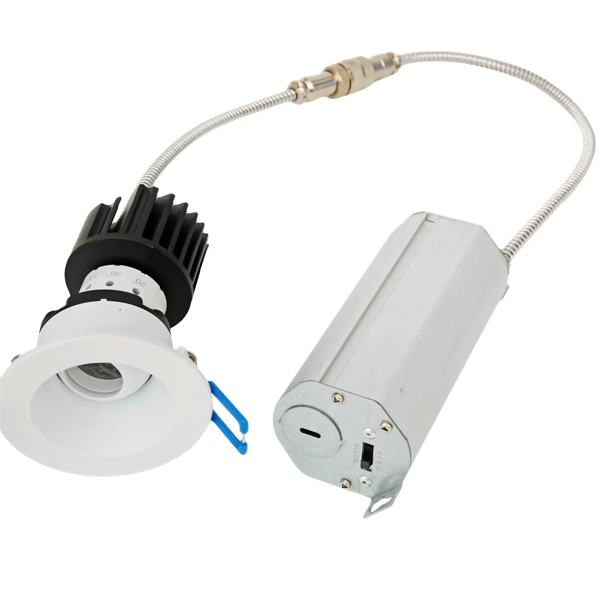 Mini Downlight Beam Angle Adjustable CRI90 5W 2inch Zoomable Mini Spot Downlight for Museum Display Cabinet Lighting