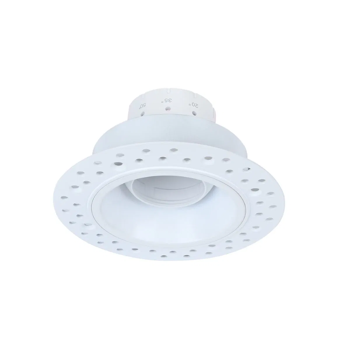 LED Trimless Downlight 5CCT 3CCT Adjustable Watts and Beam Angles Downlight for Hotel, Office, Museum Light