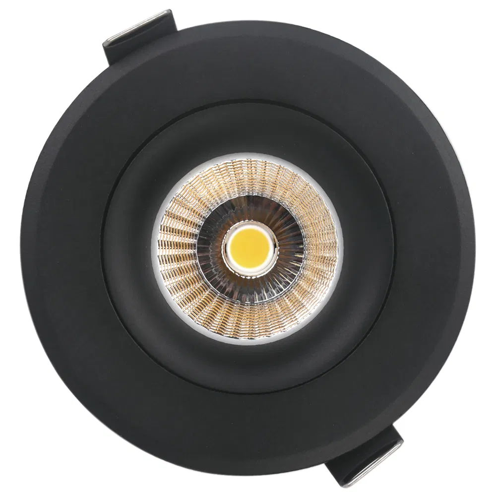 Indoor Lighting Adjustable Beam Angle Anti-Glare 8.5W 2700K Glow LED-Downlight