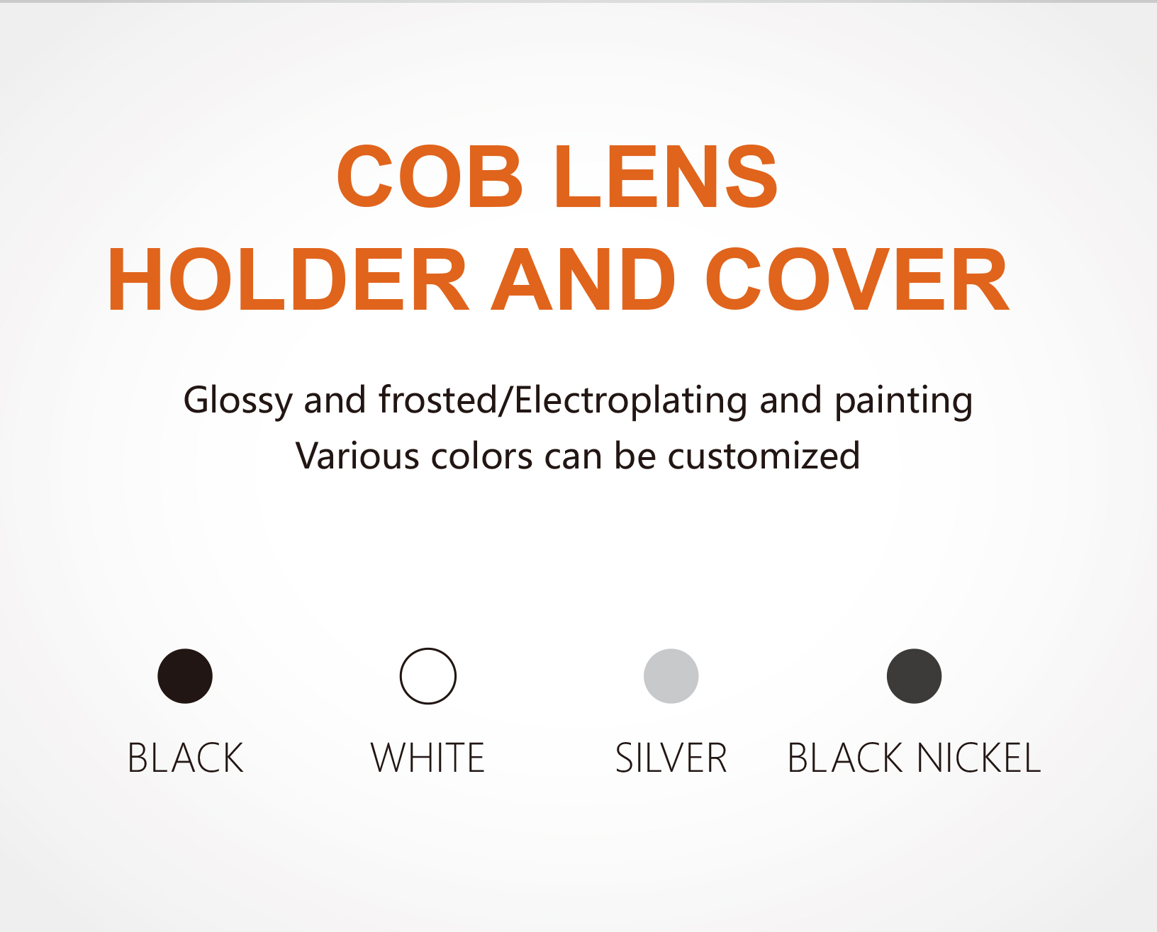 COB Light Lens Dimensions