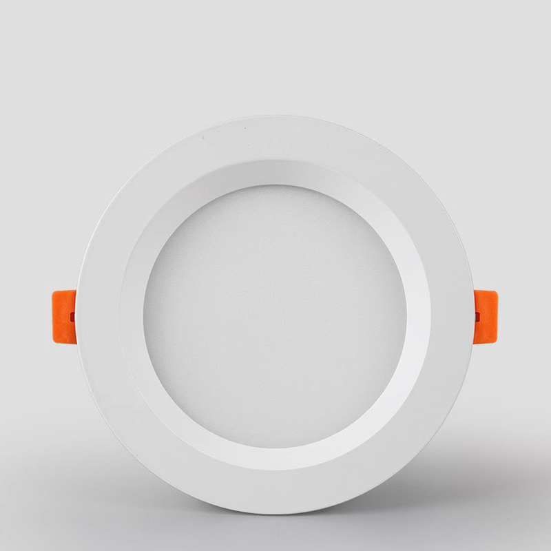 Ultra-Thin Anti-Glare Dimmable Recessed Downlight for Bathroom Kitchen Outdoor Hotel Home 3000-6000K COB Aluminum Embedded