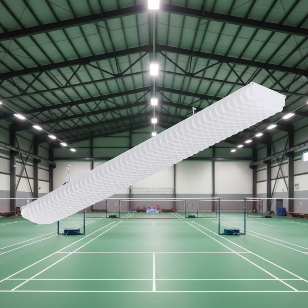 Badminton Court Anti Glar Led Lighting Pickleball Court Lights Indoor Sport Linear Padel Court Lighting