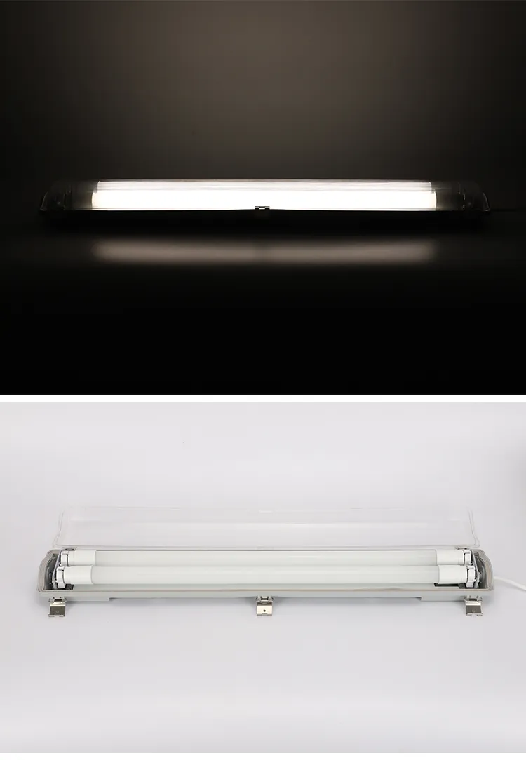Waterproof, Anticorrosive and Dustproof Factory-Use Fluorescent Lamp 18W36W Workshop Explosion-Proof LED Tri-Proof Lights