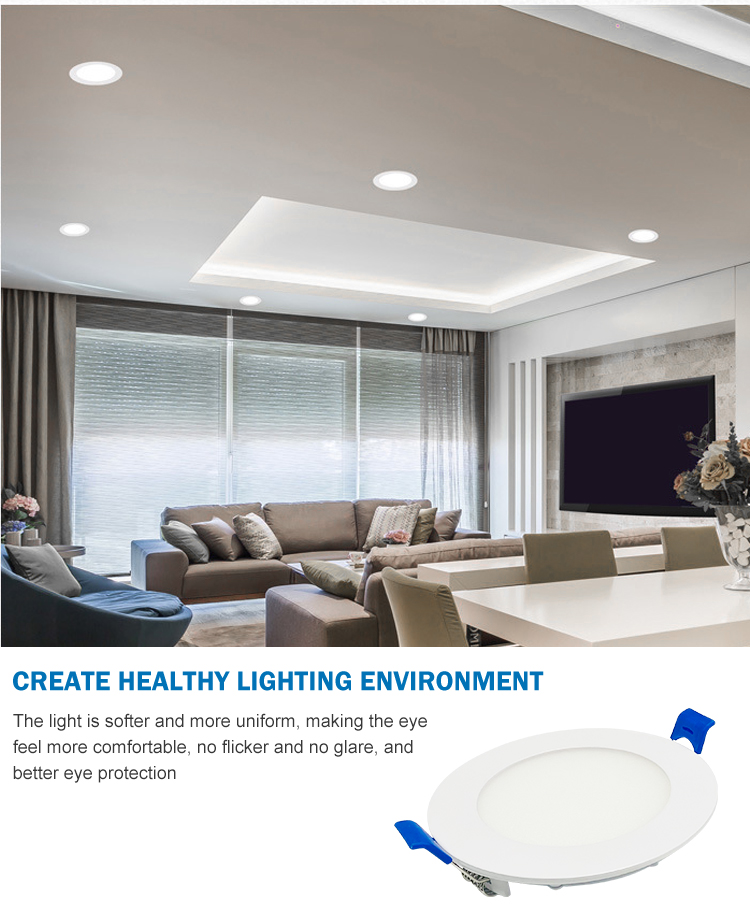 Recessed Mounted Ceiling Light Construction