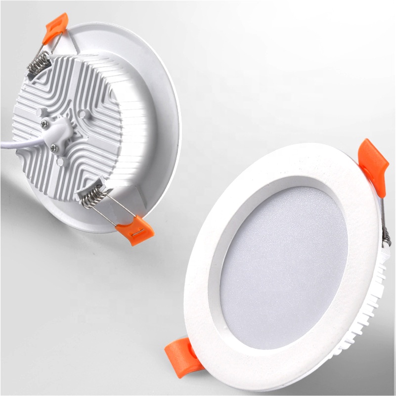 LED Tricolor Downlight 7W to 30W Slim Panel Light Ceiling Recessed for Home & Store Use Aluminum Body IP44 Rating Home Office