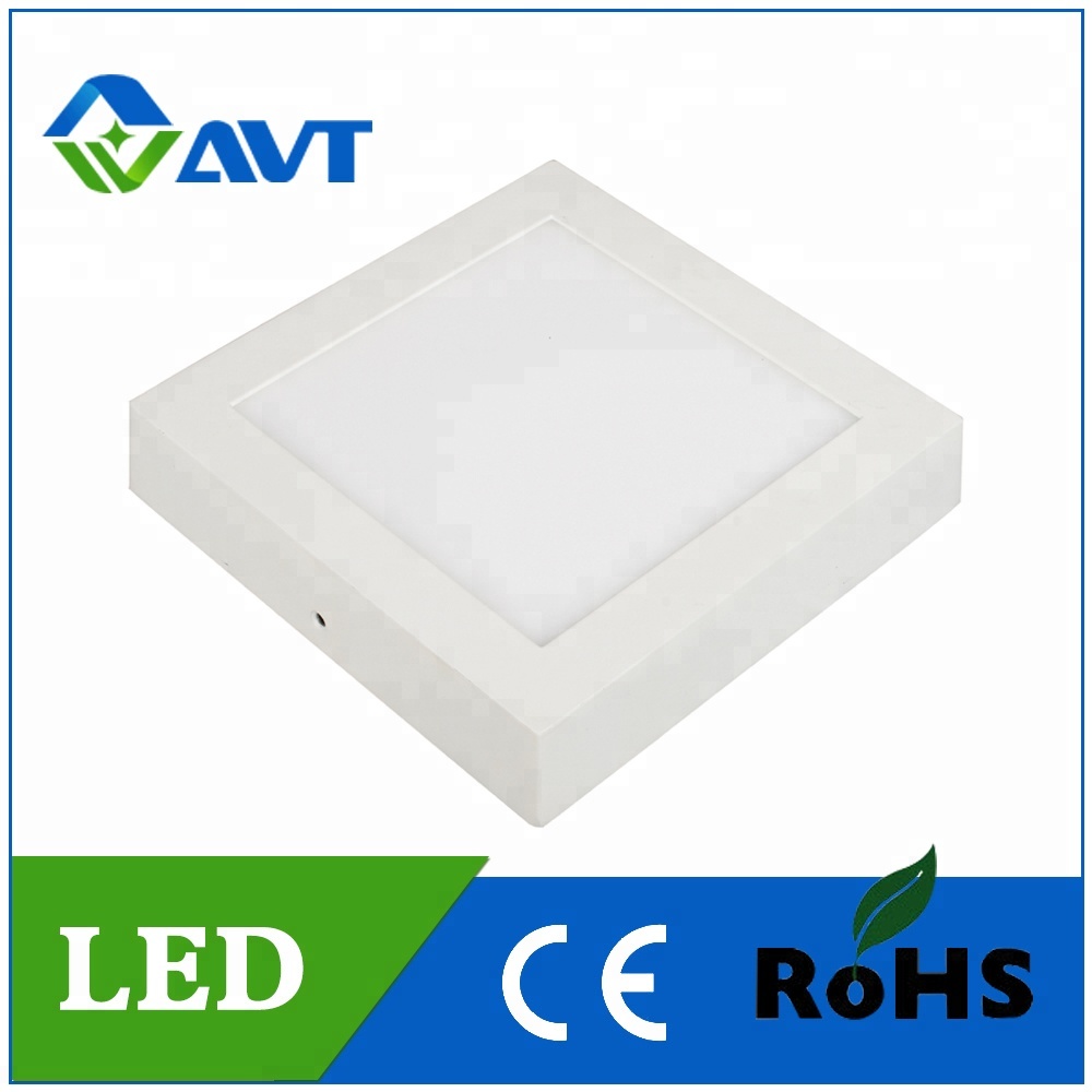 2016 LED Roud/square Surface Mounted Panel Light 400x400 500x500 600x600 3w-38W Ceiling Lights