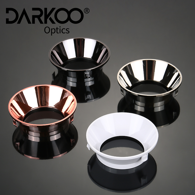 Lens Chip Condenser 28mm Aspheric Ip65 Optical 45mm Injection 30 Degree Light 90mm 25mm 40mm Cob Lens With Downlight Cob Lens