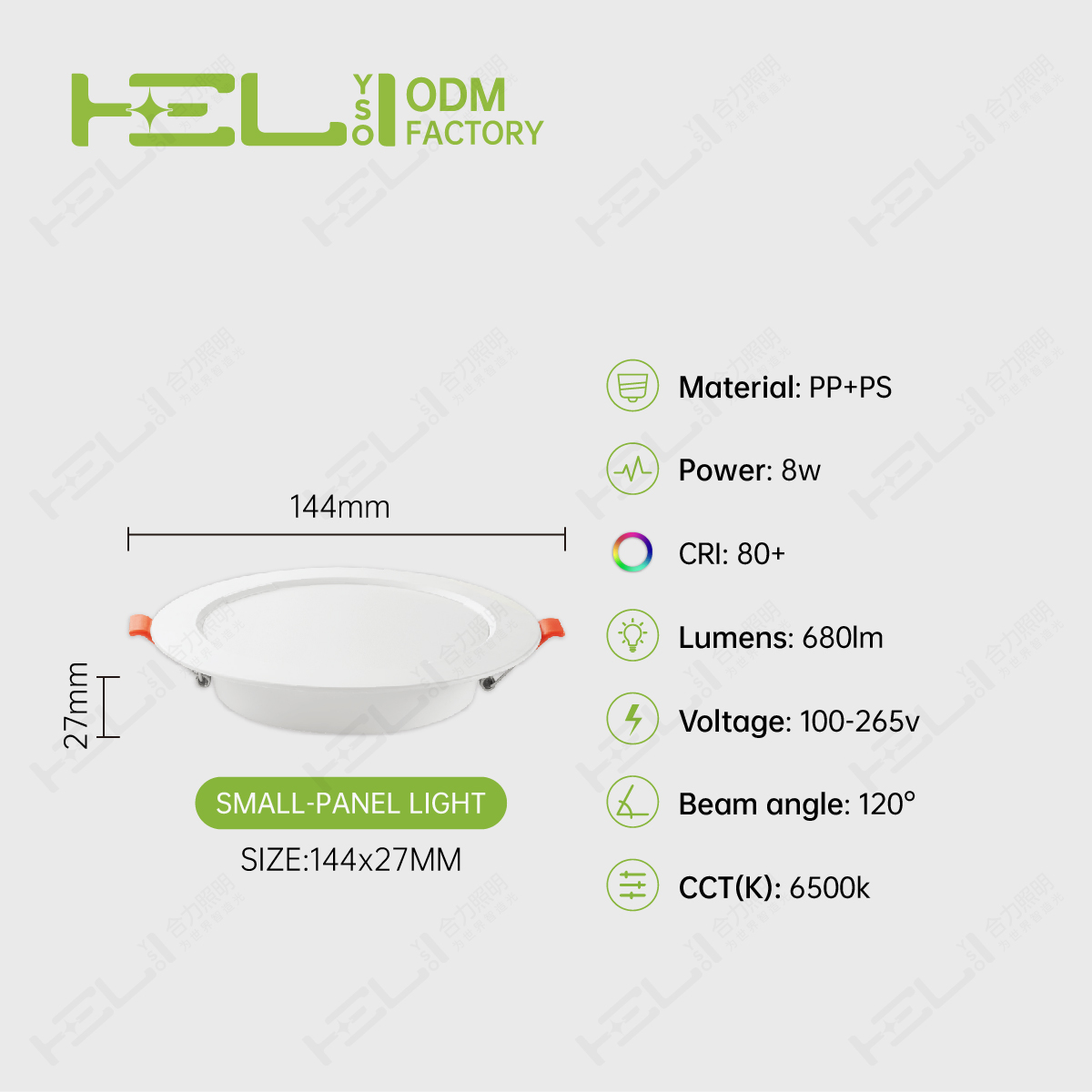 CE RoHS SAA Certified 8W IP20 Plastic Modern Led Downlight Ceiling Surface Mounted Round Slim Panel Light Home and Store Use