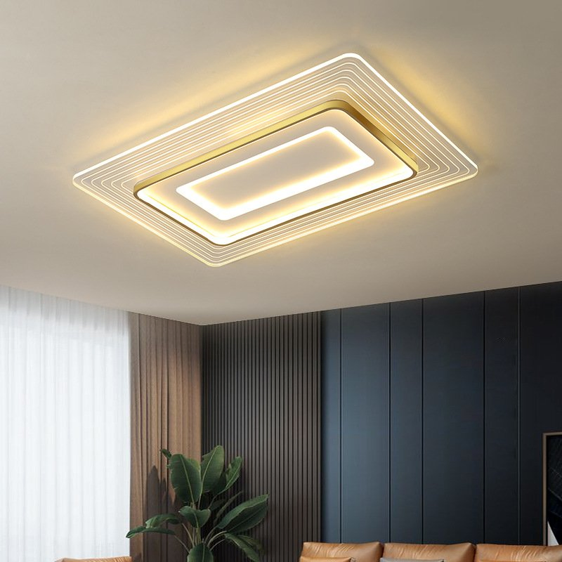 Smart APP Control CCT Dimmable Chandelier European Modern Simple Gold Ceiling Lamp LED Light