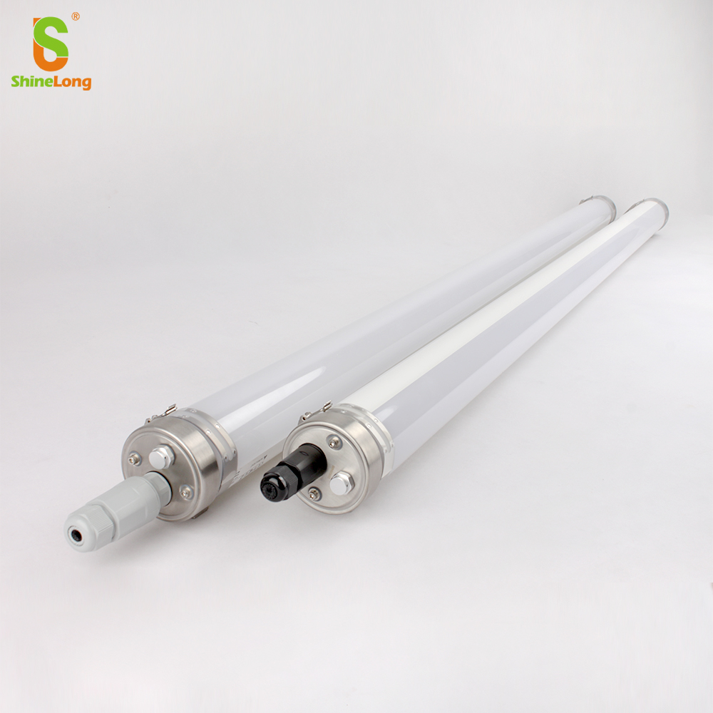 150cm Waterproof Vapor-Proof Industrial Workshop Linear DALI Dim Garage LED Tri-proof Light IP66 3000K-6000K 5-Year Warranty