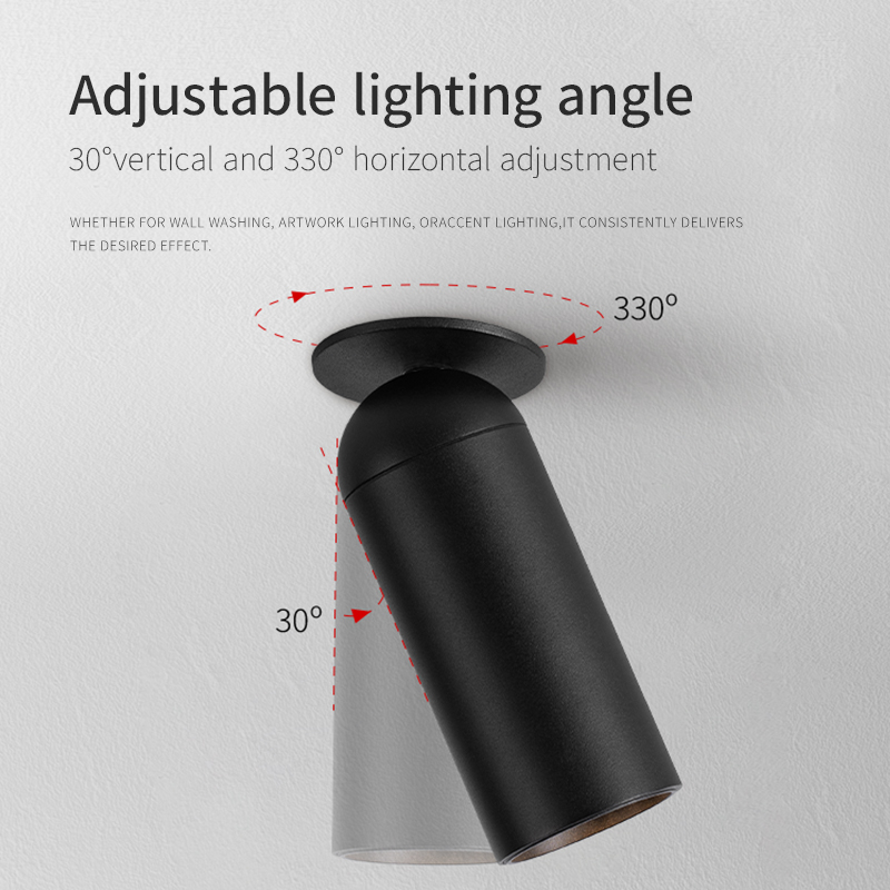 NEW Aisilan Hotel Shop Home DALI Dimmable Adjustable Gimbal Spot Down Lights Recess Spotlight Flush Ceiling Recessed Spotlight
