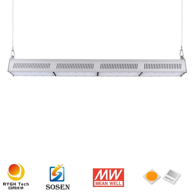 80W 120watt 160W 500W 1000w Triproof 200 Watt Ip66 Garage Industrial Led High Bay Linear Light Industrial Outdoor Light