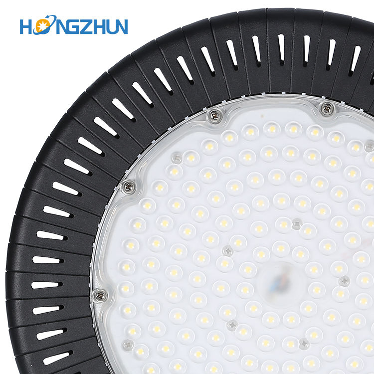High Lumen Waterproof IP66 UFO LED High Bay Lamp 50W 100W 150W 200W 250W 3oow Industrial for Factory Warehouse Aluminum Body